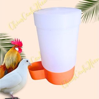 Bình uống nước tự động cho gà con, gà đá, gà che, gà nồi, chim sẽ, chim cu gáy loại 1 lít