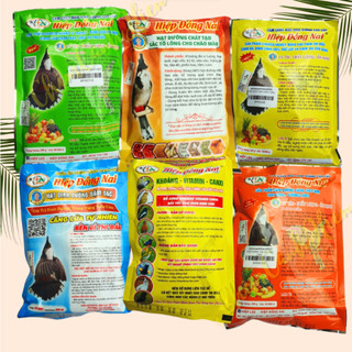 6 loại Cám thức ăn chim chào mào Hiệp Đồng Nai, new, hạt đậm đặc, khoáng, đấu, sắc tố lông
