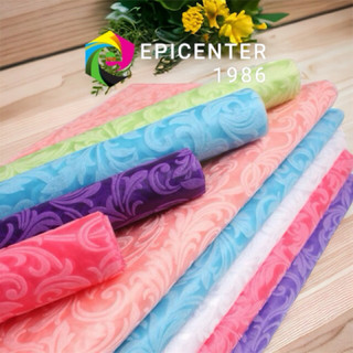 Giấy gói hoa - gấm lụa hoa văn đẹp không nhăn - chất dày