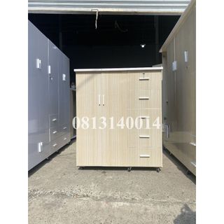 Tủ quần áo nhựa dành cho trẻ em - tủ nhựa 2 cánh 5 ngăn - freeship