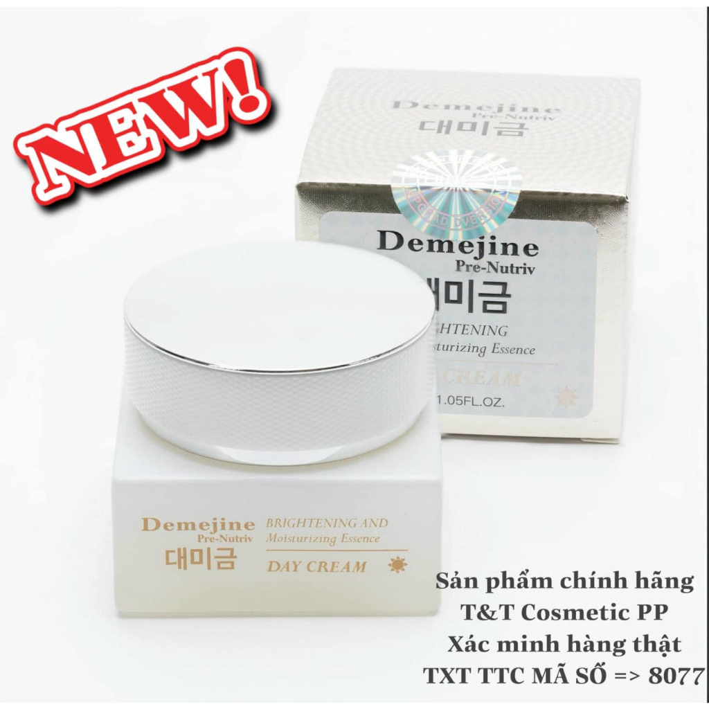 [TẶNG KÈM SON MÔI] Kem DEMEJINE Mẫu Mới Phiên Bản Cao Cấp xóa Mờ Nám Tàn Nhang Chống Lão Hóa Da Tối Ưu