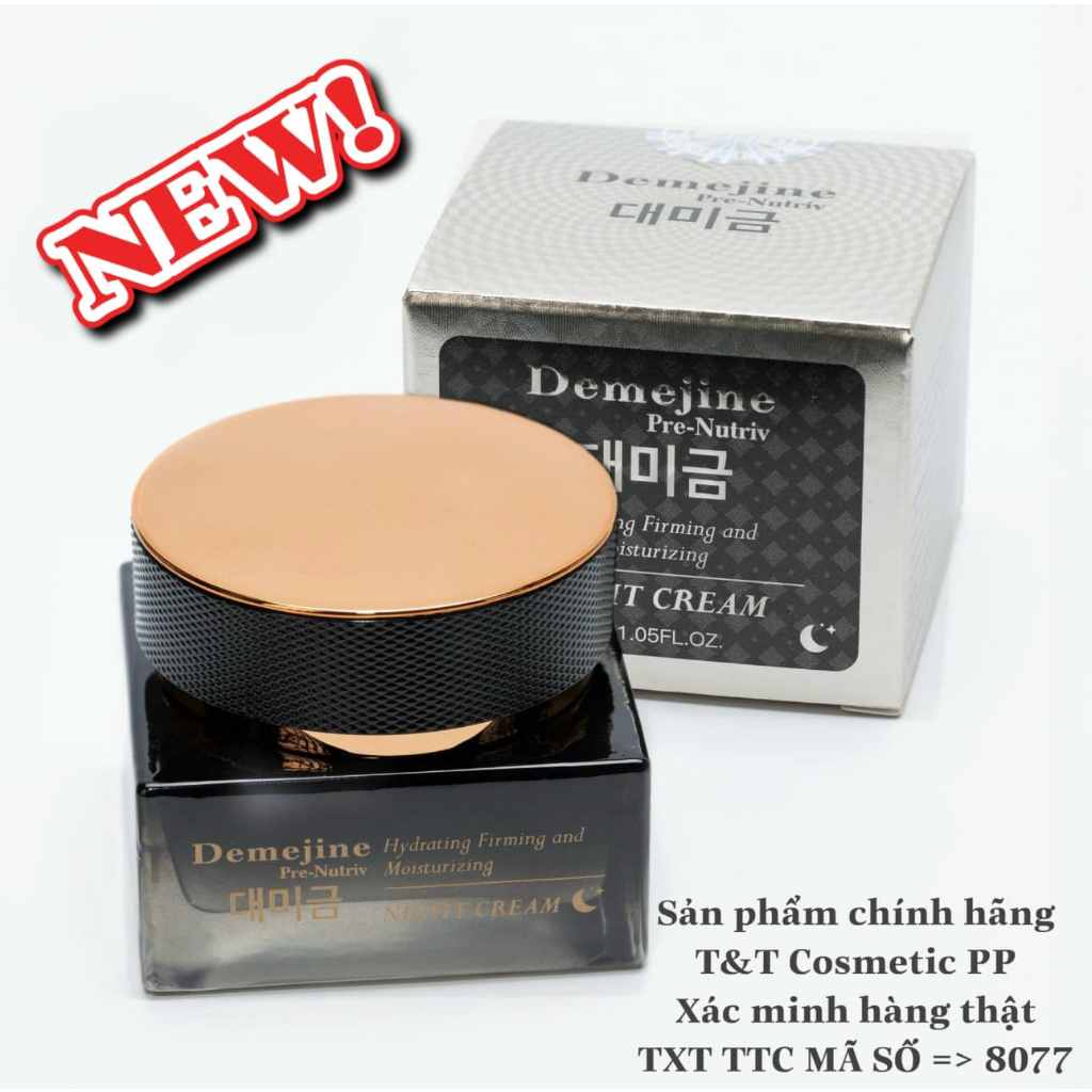 [TẶNG KÈM SON MÔI] Kem DEMEJINE Mẫu Mới Phiên Bản Cao Cấp xóa Mờ Nám Tàn Nhang Chống Lão Hóa Da Tối Ưu