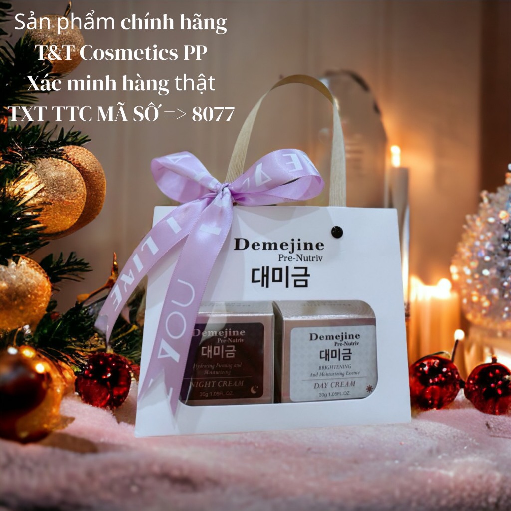 [TẶNG KÈM SON MÔI] Kem DEMEJINE Mẫu Mới Phiên Bản Cao Cấp xóa Mờ Nám Tàn Nhang Chống Lão Hóa Da Tối Ưu