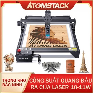 Camino máy khắc laser atomstack a10 pro 50w -khắc dưa hấu, dừa,thép không gỉ, ván ép,cung cấp video cài đặt