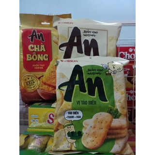 Bánh gạo An đủ vị ( tảo, tự nhiên, chà bông...)