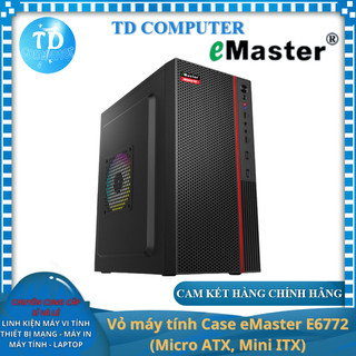 Vỏ máy tính Case eMaster E6772 - Hàng chính hãng Hằng Thịnh phân phối