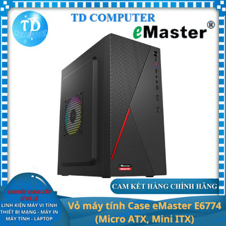 Vỏ máy tính Case eMaster E6774 - Hàng chính hãng Hằng Thịnh phân phối
