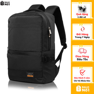 Balo laptop 15,6 inch kmore the carter – black