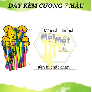Dây dắt yếm 7 màu cho chó mèo - Phụ kiện cho chó mèo 1-5kg