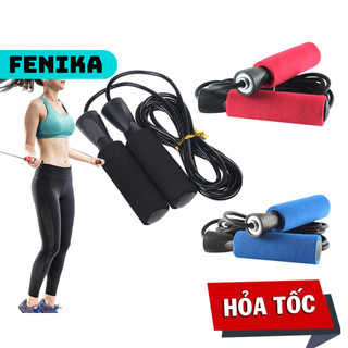 Dây Nhảy Tập Thể Dục FENIKA Thể Lực 2.8 Mét Tiêu Chuẩn  Dụng Cụ Tập Thể Thao Tại Nhà DT04