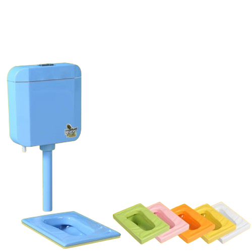 Bồn cầu xí xổm trẻ em - Xí nữ trẻ em - Bệt trẻ em hàng sứ men nung bền đẹp