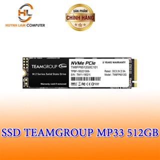 Ổ cứng M2 SSD Team 512GB NVME MP33 Pro Gen 3x4 3500Mbps - Viễn Sơn phân phối
