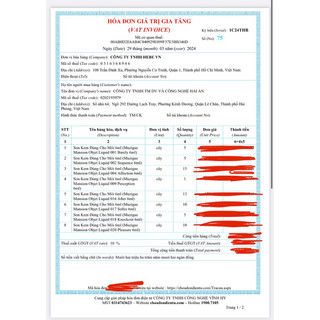 SON KEM LÌ MUZIGAE MANSION OBJET LIQUID 6ML date 2025