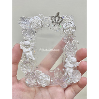 Toploader decor kem trong tông trắng