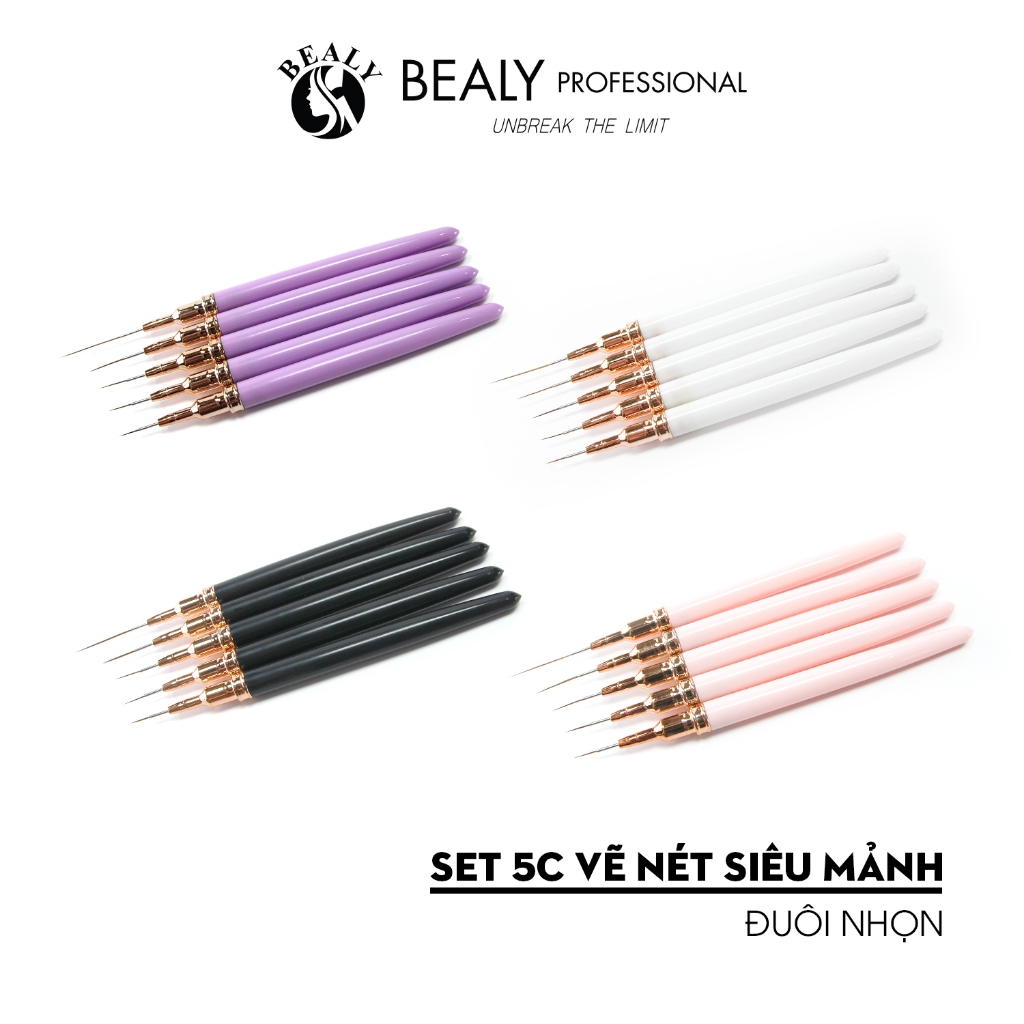 SET CỌ NAIL 5C VẼ NÉT SIÊU MẢNH