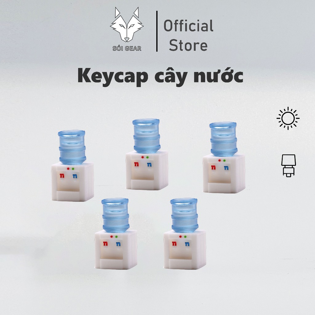 [HỎA TỐC HN - HCM] Bộ nút custom bàn phím cơ | Keycap Artisan Cây nước | Keycap Custom