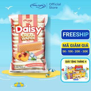 Bánh Gold Daisy Kem Xốp Đào Bạc Hà 145g