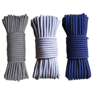 20 mét - Dây Dù tròn 4mm có lõi chắc chắn, thân sợi mịn êm tay dùng đan macrame, căng lều