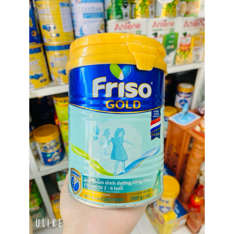 (mẫu mới - date t04/2025) FRISO GOLD 4 380g