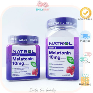 [ Phú Nhuận] Kẹo dâu Na_Trol_Melatonin hỗ trợ giấc ngủ