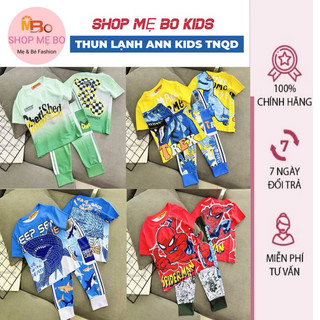 QUẦN ÁO TRẺ EM BỘ BÉ TRAI TAY NGẮN QUẦN DÀI THUN LẠNH 3D SIZE NHÍ TỪ 8 ĐẾN 24KG