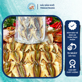 Cá chỉ vàng khô 79 nha trang, khô cá chỉ vàng loại 1, cá chỉ vàng khô con to dày mình ngọt khô cá