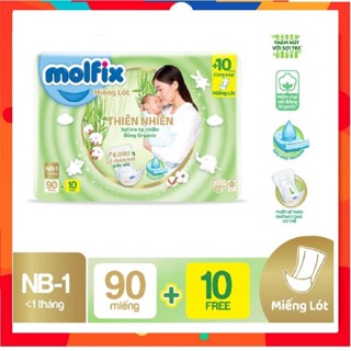  Miếng lót sơ sinh Molfix cho bé  có thể dùng thay băng vệ sinh cho mẹ  size NB1 NB2 