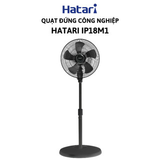 Quạt cây công nghiệp thái lan hatari ip18m1, công suất lớn 114w, 5 cánh quạt sải cánh 18 inch. hàng chính hãng.