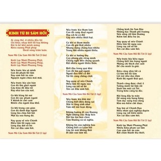 Sách - Tờ Kinh Từ Bi Sám Hối [ Khổ A4 ]