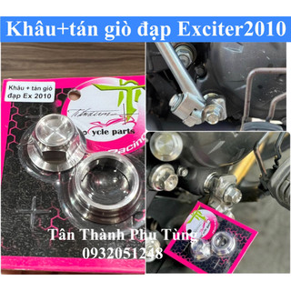 Tán khâu giò đạp exciter 135 4s 2005-2010 inox 304- vĩ hồng