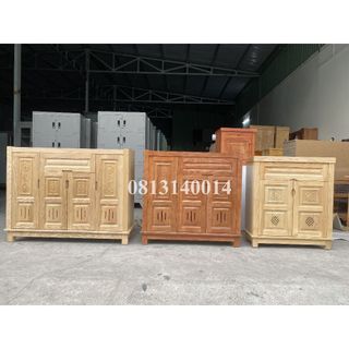 Tủ dép gỗ sồi