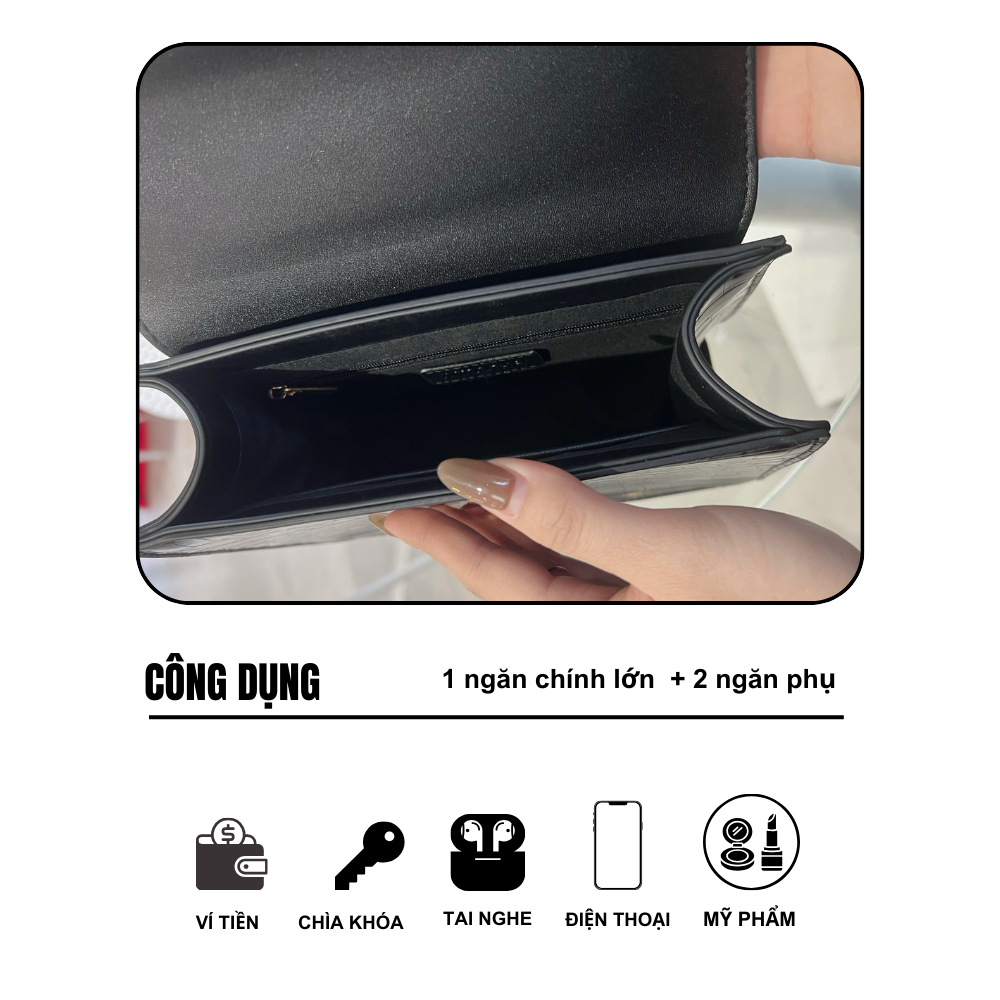 Túi Xách Nữ Đeo Chéo Chính Hãng MICOCAH Công Sở Thời Trang Vân Da Rắn Cao Cấp Cực Đẹp 𝐌𝐂𝟎𝟔- Tukado | BigBuy360 - bigbuy360.vn