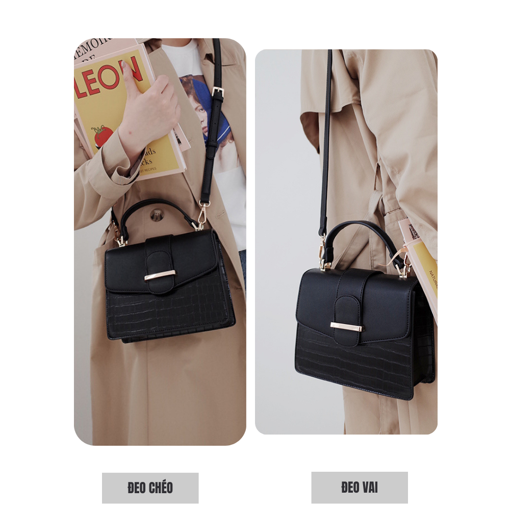 Túi Xách Nữ Đeo Chéo Chính Hãng MICOCAH Công Sở Thời Trang Vân Da Rắn Cao Cấp Cực Đẹp 𝐌𝐂𝟎𝟔- Tukado | BigBuy360 - bigbuy360.vn