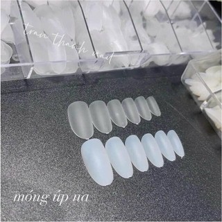  Móng úp HSM phom tròn nhám  hạt na  - Cheap nail 