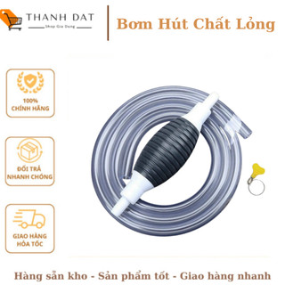 💥Siêu HOT💥Dụng cụ bơm hút rượu xăng dầu chất lỏng bóp tay - ống hút xăng dầu chất lỏng bóp tay