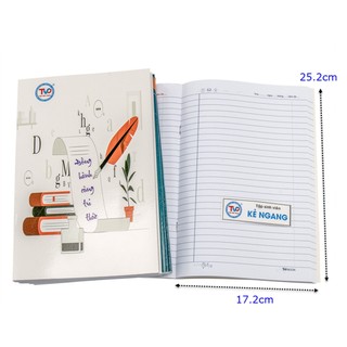 Tập vở sinh viên Tân Việt Phát, kẻ ngang, 200 trang
