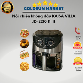 Nồi chiên không dầu Kaisa Villa JD-2210 công suất 1750W dung tích 11L màn hình điện tử thông minh