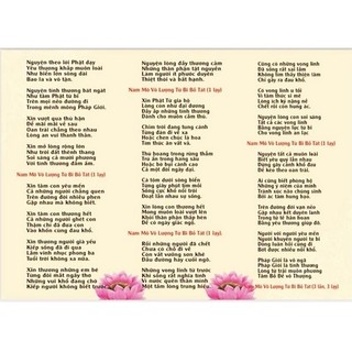 Sách - Tờ Kinh Từ Bi Sám Hối [ Khổ A4 ]