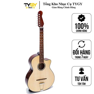 Đàn guitar vọng cổ ba đờn vc-70 chính hãng,tặng kèm bao đàn