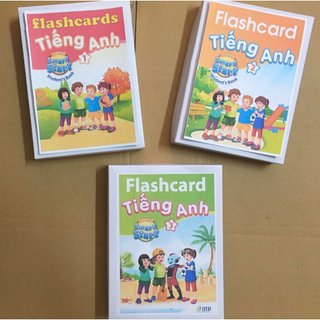 Flashcard - Smart Start 1,2,3,4 (khổ A5, in 2 mặt, ép plastic)