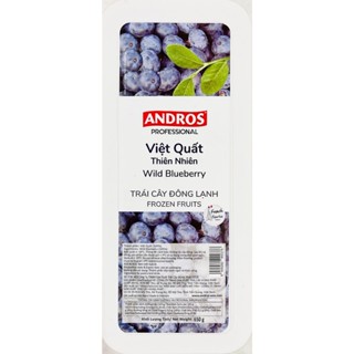 ANDROS PROFESSIONAL VIỆT QUẤT THIÊN NHIÊN ĐÔNG LẠNH HỘP 650G [chỉ giao Hoả Tốc HCM]