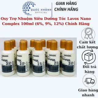 Oxy Trợ Nhuộm Siêu Dưỡng Tóc Lavox Nano Complex 100ml Chính Hãng