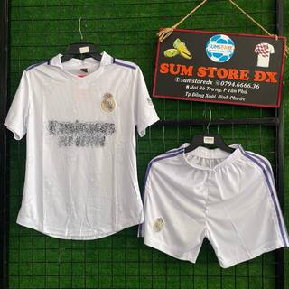  Real Madrid Trắng Có Cổ ZK - Áo Đấu Hot 2022 
