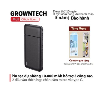 Pin dự phòng sạc nhanh chính hãng Remax RPP-255 RPP 255 10000mAh, sạc dự phòng hàng cao cấp bảo hành 5 năm