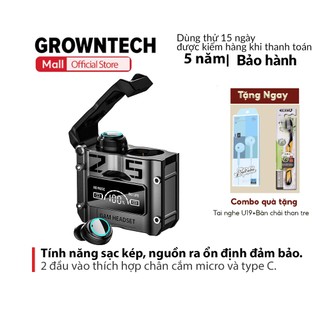 Tai nghe bluetooth GrownTech M25 gaming bản cao cấp màn hình kỹ thuật số âm thanh HiFI chống ồn