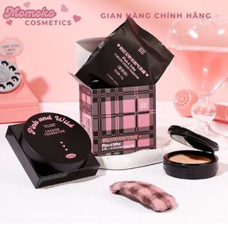 Phấn nước - cushion xixi pink and wild mỏng nhẹ lâu trôi che khuyết điểm d545