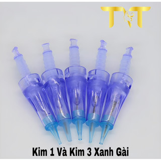 Kim 1 & Kim 3 xanh gài chuyên phá sẹo rỗ bóc tách đáy sẹo dùng cho máy Dr.Pen