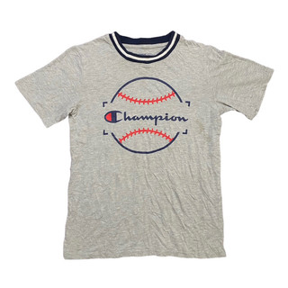 Áo Thun Mỹ Baby Tee 2hand Siêu Phẩm Chính Hãng CHAMPION Big Logo Độ Mới Cao