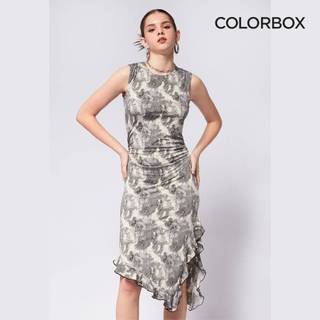 Colorbox Váy Kiểu Sát Nách Vạt Xéo