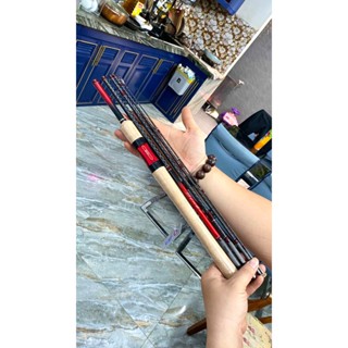 (TẶNG DÂY PE 150k) CẦN CÂU LURE 5 KHÚC IKA SENKO KHOEN FUJI